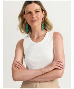 Basque Turquoise/Gold Ball Drop Earring -RAY-BAN Online Store 860223970 2 720x928