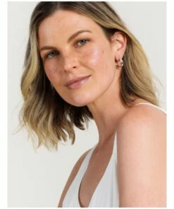 Basque Split Ring Gold/Silver Hoop Earring -RAY-BAN Online Store 860225140 4 720x928