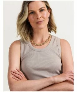 Basque Vintage Gold Necklace 9 Basque Vintage Gold Necklace -RAY-BAN Online Store 860225410 4 720x928