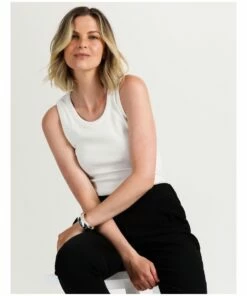 Basque Smooth Wide Silver Bangle Bracelet -RAY-BAN Online Store 860225860 2 720x928