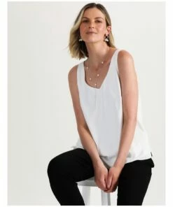 Basque Fine Chain Ivory/Silver Lariat Style Necklace -RAY-BAN Online Store 860226220 2 720x928