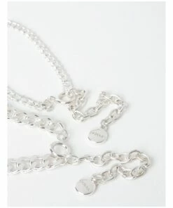 Basque Pearl Ivory/Silver Chain Bracelet 2 Pack -RAY-BAN Online Store 860226490 5 720x928