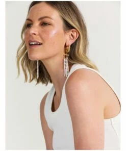 Basque Pearl Ball Ivory/Gold Drop Earring 6 Basque Pearl Ball Ivory/Gold Drop Earring -RAY-BAN Online Store 860226670 2 720x928