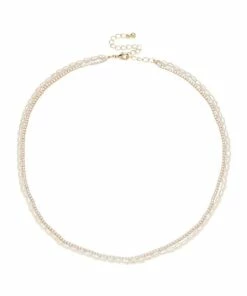 David Lawrence Fine Seed Ivory Pearl Necklace