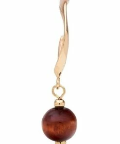 David Lawrence Wood Ball Natural Hoop Earring -RAY-BAN Online Store 860517460 3 720x928