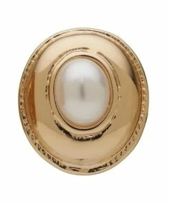 Barcs Pearl Button Vintage Ivory Clip On Earring 5 Barcs Pearl Button Vintage Ivory Clip On Earring -RAY-BAN Online Store 860522140 3 720x928
