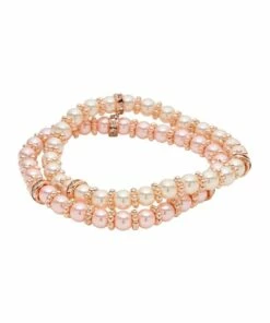 Barcs Duo Mix Pink Pearl Bracelet
