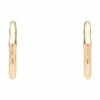 Marcs Irregular Form Gold Hoop Earring