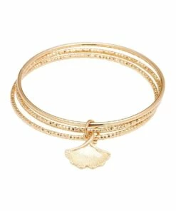 Marcs Falling Floral Gold Bracelet