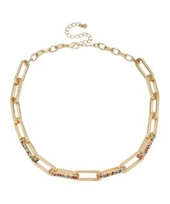 Marcs Multicolour Chain Necklace