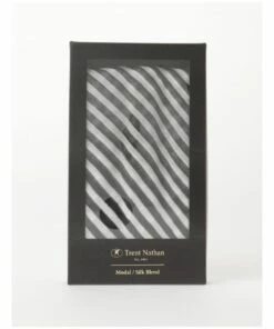 Trent Nathan Modal/Silk Blend Black/White Scarf -RAY-BAN Online Store 860581990 860582170 5 720x928