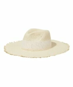 Seed Heritage Straw Fashion Natural Panama Hat