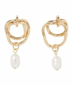 Seed Heritage Spiral Pearl Earring