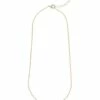 Seed Heritage Pearl Initial Necklace