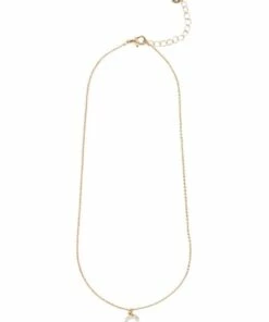 Seed Heritage Pearl Initial Necklace