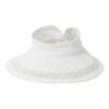 Seed Heritage Cutwork White Visor