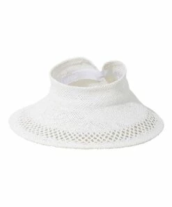 Seed Heritage Cutwork White Visor