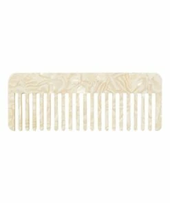 Seed Heritage Resin Tort Comb in Cream