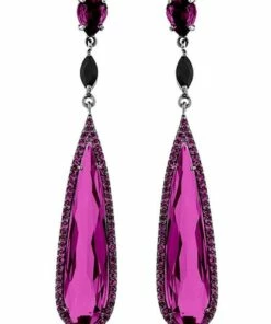 Sally Skoufis Seduction Ruby Earrings