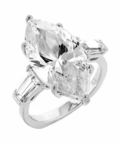Sally Skoufis Natural Man-Made Diamond Ring