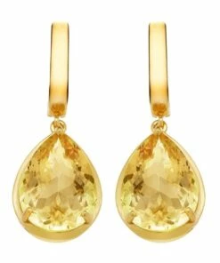 Carolyn Roberts Adore Yellow Drop Earring