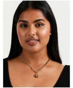 Piper Ball Charm Gold Necklace 6 Piper Ball Charm Gold Necklace -RAY-BAN Online Store 864040510 4 720x928