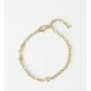 Piper Bezel Stone Gold Bracelet