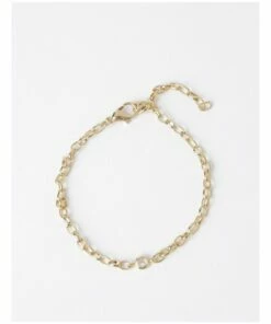 Piper Bezel Stone Gold Bracelet
