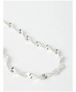 Piper Twist Silver Chain Necklace -RAY-BAN Online Store 864040960 5 720x928