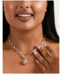 Piper Silver Ball Charm Necklace 9 Piper Silver Ball Charm Necklace -RAY-BAN Online Store 864041320 2 720x928