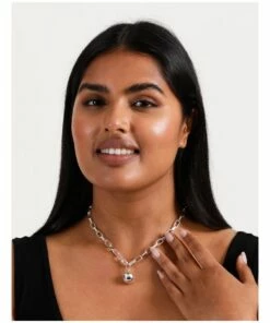 Piper Silver Ball Charm Necklace 10 Piper Silver Ball Charm Necklace -RAY-BAN Online Store 864041320 4 720x928