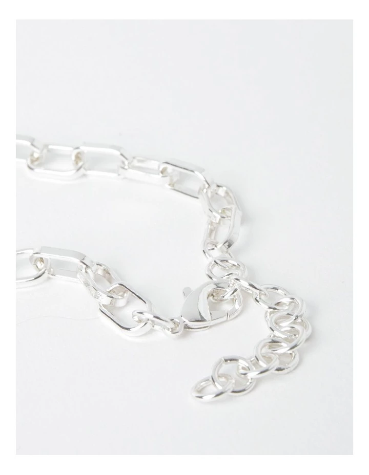 Piper Silver Ball Charm Necklace 3 Piper Silver Ball Charm Necklace - Image 3