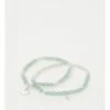 Piper Wish Stretch Silver/Mint Bracelet Set