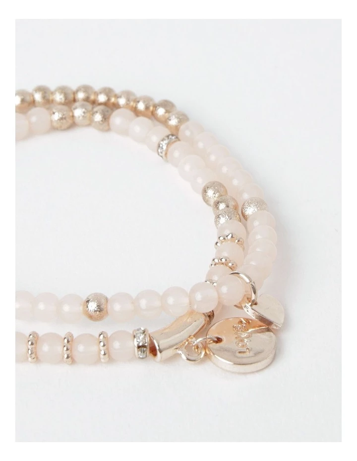 Piper Love Stretch Rose Gold/Blush Bracelet Set 2 Piper Love Stretch Rose Gold/Blush Bracelet Set - Image 2