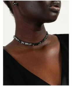 Wayne Cooper Baguette Dark Gunmetal Choker -RAY-BAN Online Store 864269110 6 720x928
