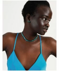 Wayne Cooper Baguette Blue Choker -RAY-BAN Online Store 864269200 4 720x928