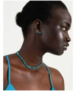 Wayne Cooper Baguette Blue Choker -RAY-BAN Online Store 864269200 6 720x928