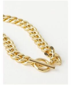 Wayne Cooper Gold Plated Chunky Curb Chain Necklace -RAY-BAN Online Store 864270190 5 720x928