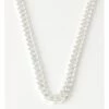 Wayne Cooper Worn Silver Chunky Curb Chain Necklace