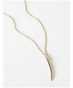 Wayne Cooper Metal Horn Oxidized Gold Pendant Necklace -RAY-BAN Online Store 864270910 5 720x928