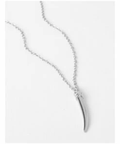 Wayne Cooper Metal Horn Oxidised Silver Pendant Necklace -RAY-BAN Online Store 864271000 5 720x928