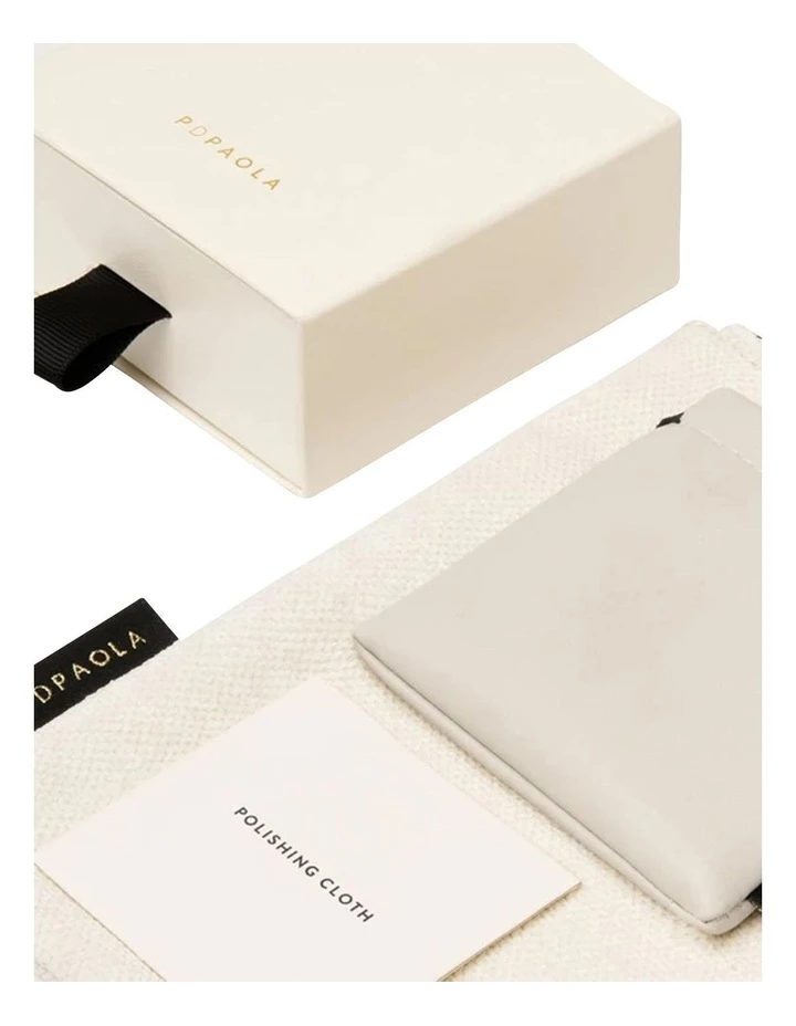 PDPAOLA La Palette 18ct Gold Plated Earrings 4 PDPAOLA La Palette 18ct Gold Plated Earrings - Image 4