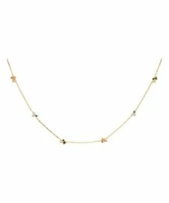 PDPAOLA La Palette 18ct Gold Plated Necklace