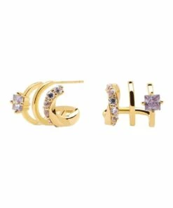 PDPAOLA Royal 18ct Gold Plated Earrings