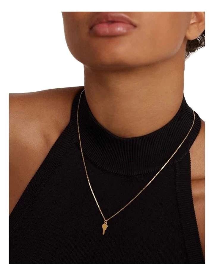 PDPAOLA Eternum 18ct Gold Plated Necklace 2 PDPAOLA Eternum 18ct Gold Plated Necklace - Image 2