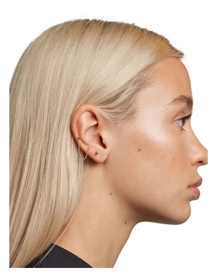 PDPAOLA Musketeer 18ct Gold Plated Earrings 4 PDPAOLA Musketeer 18ct Gold Plated Earrings - Image 4