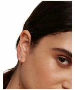 PDPAOLA White Solitary 925 Sterling Silver Earrings 5 PDPAOLA White Solitary 925 Sterling Silver Earrings -RAY-BAN Online Store 864766540 3 720x928