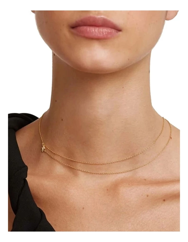 PDPAOLA Breeze 18ct Gold Plated Necklace 3 PDPAOLA Breeze 18ct Gold Plated Necklace - Image 3