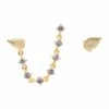 PDPAOLA Joanne 18ct Gold Plated Earrings