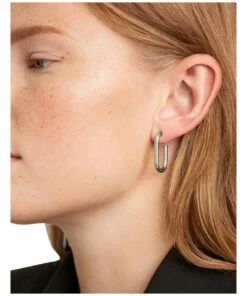 PDPAOLA Muze Silver Earrings -RAY-BAN Online Store 864767530 3 720x928